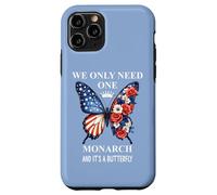 We Only Need One Monarch & It's a Butterfly Floral No Kings Coque pour iPhone 11 Pro