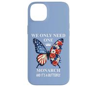 We Only Need One Monarch & It's a Butterfly Floral No Kings Coque pour iPhone 14 Plus