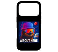 We Out Here, Cool Lazy Sloth Illustration Graphic Designs Coque pour iPhone 17 Pro