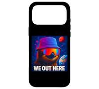 We Out Here, Cool Lazy Sloth Illustration Graphic Designs Coque pour iPhone 17 Pro Max