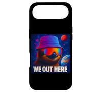We Out Here, Cool Lazy Sloth Illustration Graphic Designs Coque pour iPhone Air
