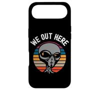 We Out Here Funny Alien Lover Abduction UFO Aliens are Real Coque pour iPhone Air