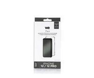 WE PACK verre tremp? et coque de protection transparente IPHONE 12 / 12 PRO: 1 V