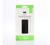 We Pack Verre Trempé Et Coque De Protection Transparente Motorola Moto G75 5g