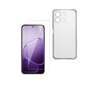 WE PACK verre trempé et coque de protection transparente OPPO A6 (4G/5G) / A6X (4G/5G) / A6S 5G