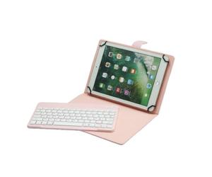 WE POP Etui tablette+ Clavier Bluetooth WE Etui Universel 9-11'' Compatible Android/iOS/Windows Rose