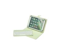 WE Étui tablette POP avec clavier Bluetooth Universel 9-11'' Compatible Android/iOS/Windows Vert