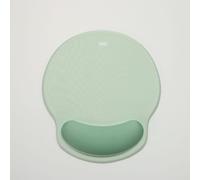 WE POP Tapis de souris avec repose poignet bi-color Vert: matière tissu - tapis vert clair - repose poignet vert foncé