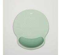 WE POP Tapis de souris avec repose poignet bi-color Vert: matière tissu - tapis vert clair - repose poignet vert foncé