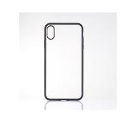 WE Powered by Samsung - Coque contour mat iPhone X/XS contour noir dos transparent
