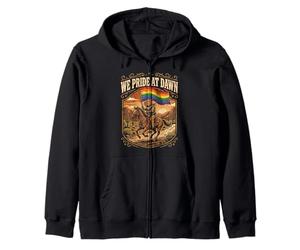 We Pride at Dawn Funny Capybara Rainbow Pride Month Sweat à Capuche