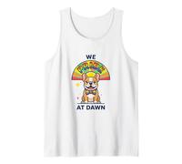 We Pride At Dawn LGBTQ Bouledogue français Débardeur
