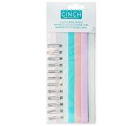 We R Makers Cinch Elastic Book Bands - Lot de 3 Bandes Élastiques pour Livres - Rose, Lilas & Bleu - Reliure de Livres & Planificateurs de 20 à 28 cm