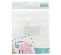 We R Makers Cinch Page Protectors 2:1-10 Pochettes Plastiques A4 (21,5 x 27,9 cm) - Transparent & Perforé - pour Reliure de Livres, Journaux & Carnets