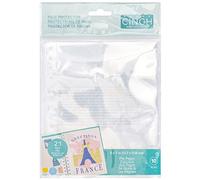 We R Makers Cinch Page Protectors 2:1-10 Pochettes Plastiques de 12,7 x 17,8 cm - Transparent & Perforé - pour Reliure de Livres, Journaux & Carnets