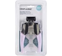 We R Makers Crop-A-Dile Corner Chomper Scallop & Cloud - Festonné & Ondulé - Poinçonneuse - Perforatrice 1 Trou pour Papier, Cuir, Carton, Mousse & Plus - Lilas
