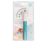 We R Makers Crop-A-Dile Functional Multi-Hole Punch - Poinçonneuse Rotative avec 5 Formes - Perforatrice pour Papier, Cuir, Mousse & Carton - pour Scrapbooking, Cartes, Étiquettes & Journaling