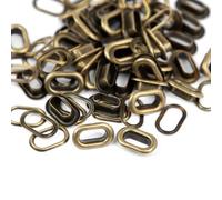 We R Makers Crop-a-Dile Œillets Ovales Cuivre - pour Pince à Œillet - 50pcs
