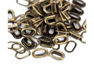 We R Makers Crop-a-Dile Œillets Ovales Cuivre - pour Pince à Œillet - 50pcs