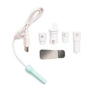 We R Makers Foil Quill Heat Pen Standard Tip 1,5 mm - avec Connexion USB pour Plotters de Découpe - Inclus 4 Adaptateurs & Plaque Résistante à la Chaleur - Transfert, Scrapbooking & Loisirs Créatifs