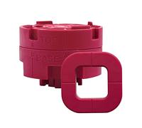 We R Memory Keepers Button Press Insert Square Bouton Poussoir carré, Plastique, 31 mm