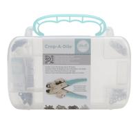 We R Memory Keepers Étui de Transport Crop-A-Dile 6 x 8,5 x 1,2 po, Bleu Sarcelle