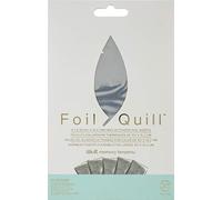 We R Memory Keepers Foil, Cygne Argenté, Ensemble de 30 Feuilles, à Utiliser avec Quill et Créez Des Brillants Ornements et designs, 10, 1 x 15, 2 cm