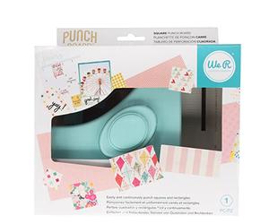 We R Memory Keepers Square Punch Board, Plastique, Multicolore, 20 x 20 x 10 cm