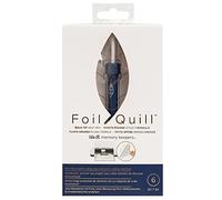 We R Memory Keepers Stylo Foil Quill, pointe épaisse, Créez Des Brillants Ornements et designs pour la fabrication de Cartes, Scrapbooking, Journaling et Plus, Bleu Foncé, Grand