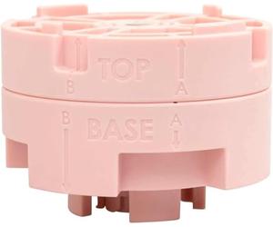 We R Memory Keepers/WE R MEMORY Button press insert 25 mm + 5 boutons 661071 Rose Taille Unique