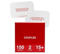 We’re Not Really Strangers Jeu de cartes pour couples - 150 cartes de conversation pour couples, adultes et adolescents - Jeu à 2 joueurs pour rendez-vous galant, soirées de jeux et fêtes, à partir de