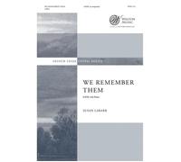 We Remember Them / Choral Score