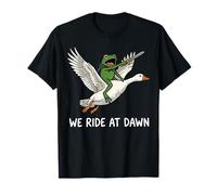 We Ride at Dawn Frog T-Shirt
