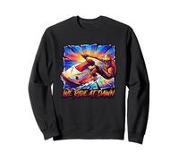 We Ride at Dawn Personnel Motomarine Freeride Art Sweatshirt
