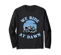 We Ride At Dawn Tondeuse à gazon Country Life Garden Lover Manche Longue