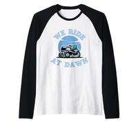 We Ride At Dawn Tondeuse à gazon Country Life Garden Lover Manche Raglan