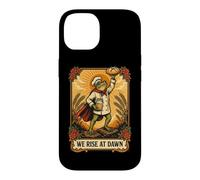 We Rise At Dawn Tarot Frog Levain Starter Love Levain Coque pour iPhone 14