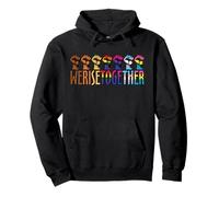 We Rise Together LGBTQ Pride | Fierté de la diversité et de l'inclusion Sweat à Capuche