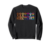 We Rise Together LGBTQ Pride | Fierté de la diversité et de l'inclusion Sweatshirt