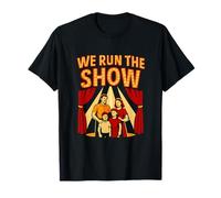 We Run The Show Marquee Family Theater Graphic T-Shirt
