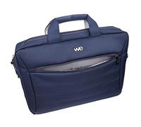 Sacoche ordinateur - WE - 15,6"" - Nylon - Bleu - Compatible 15,6""