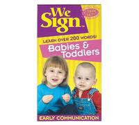 We Sign Babies and Toddlers [VHS]