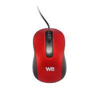 WE - Souris - filaire - USB - rouge G
