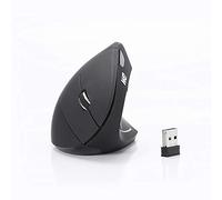 WE - Souris verticale - ergonomique - pour droitiers - optique - 5 boutons - sans fil - 2.4 GHz - récepteur sans fil USB G