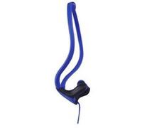 Ecouteurs sport filaire - WE - Arceau tour de cou - Microphone intégré - Résistant à la transpiration - Bleu