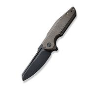 WE StarHawk Manche en Titane Bronze Lame CPM 20CV Noir Stonewashed WE21017-2
