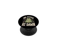 We Stitch At Dawn PopSockets PopGrip Adhésif