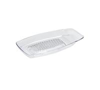 WE-STOCK Râpe en plastique transparent pour pomme, fruits et légumes
