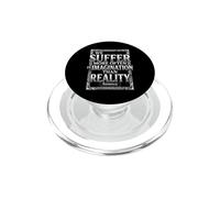 We Suffer More Often in Imagination Sénèque Citation Stoïcisme PopSockets PopGrip pour MagSafe
