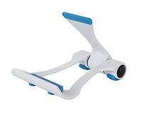 WE Support Téléphone Bureau, Portable Support Smartphone de Table - Support Téléphone Dock, Ajustable Universel - Blanc/Bleu